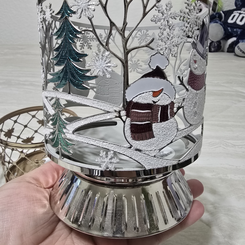 Bath and body works candle holder